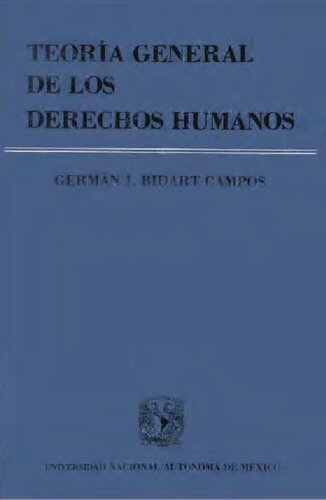 Teoria General De Los Derechos Humanos