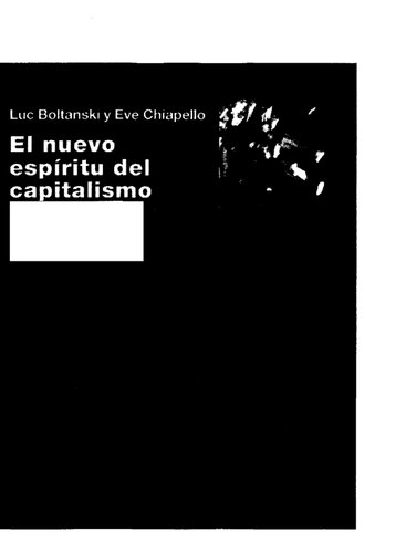 El Nuevo Espiritu Del Capitalismo