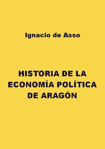 Historia de la economía política de Aragón