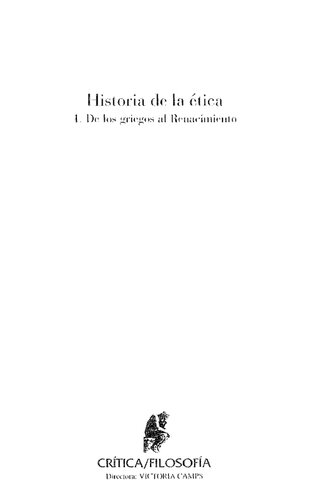 Historia De La etica I