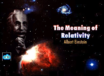 The Meaning of Relativity