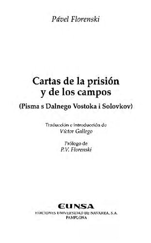 Cartas De La Prision Y De Los Campos