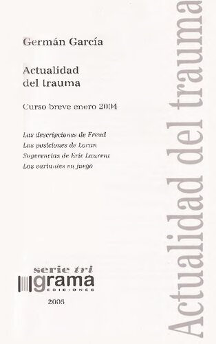 Actualidad Del Trauma