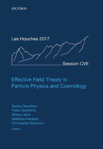 Effective Field Theory in Particle Physics and Cosmology