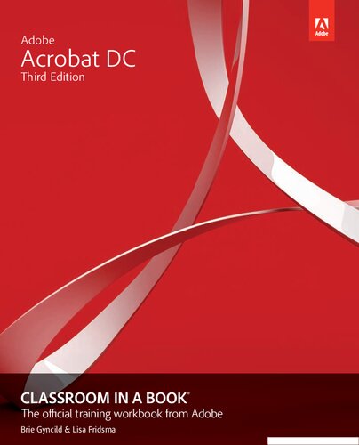 Adobe Acrobat DC classroom in a book