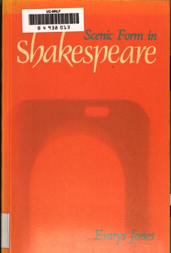 Scenic form in Shakespeare