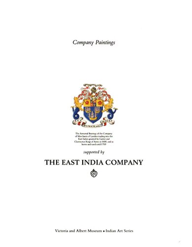 Company paintings : Indian paintings of the British period
