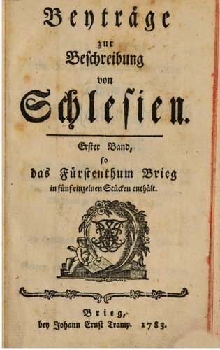 Das Fürstenthum Brieg