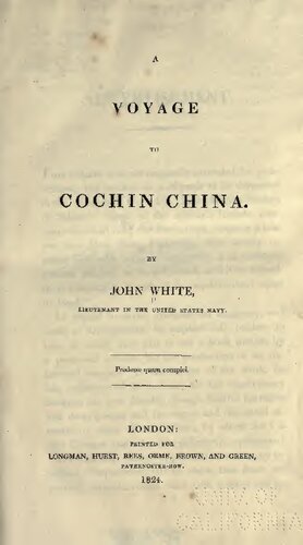 A Voyage to Cochin China