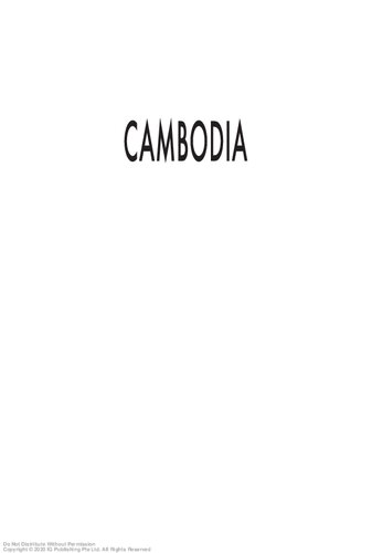Cambodia : progress and challenges since 1991