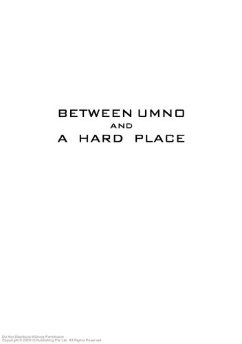 Between UMNO and a hard place : the Najib Razak era begins