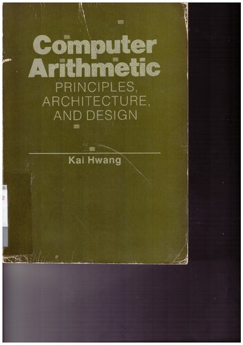 Computer Arithmetic Principles, Architecture, and Design