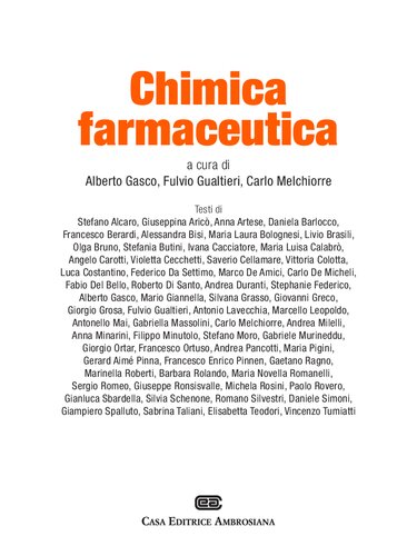 Chimica farmaceutica