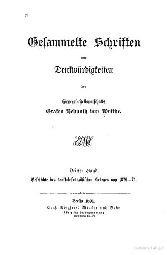 Geschichte des deutsch-französischen Krieges 1870-71