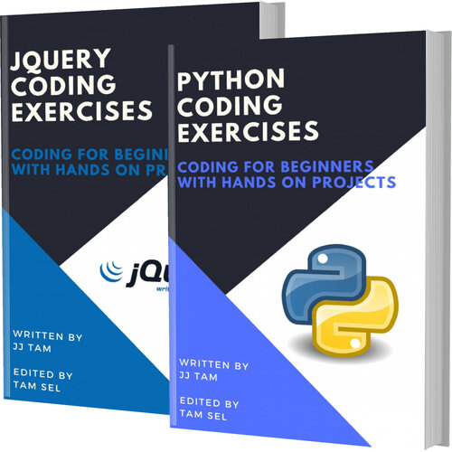 Python And Jquery Coding Exercises: Coding For Beginners