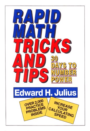 Rapid Math Tricks and Tips