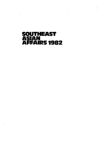 Southeast Asian Affairs 1982