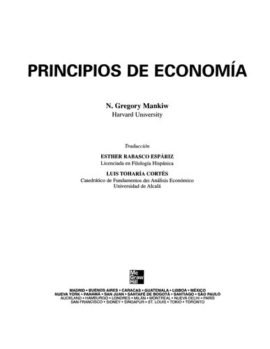 Principios De Economia