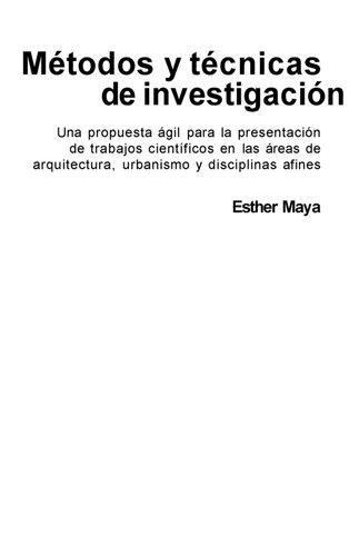 Métodos y técnicas de investigación