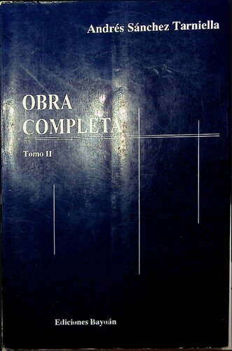 Obra Completa: Tomo II