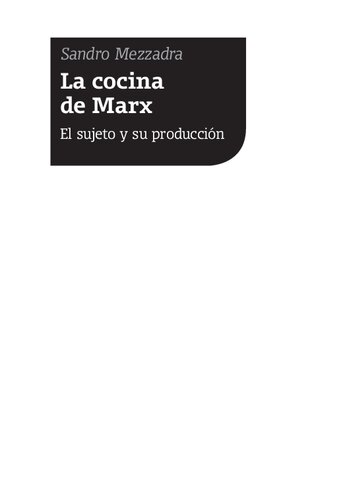 La Cocina De Marx