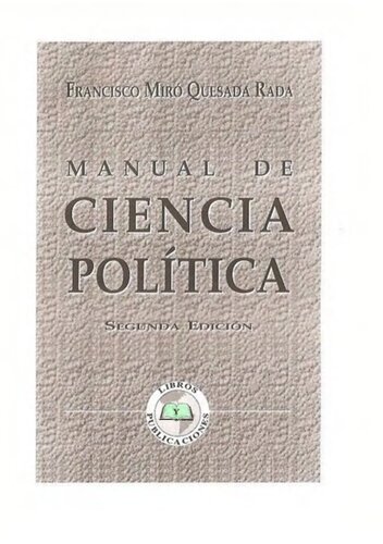 Manual De Ciencia Politica