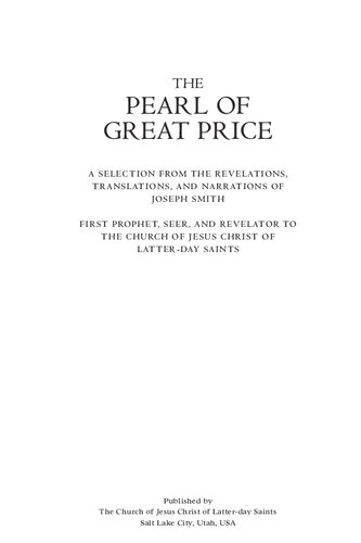 The Pearl of Great Price