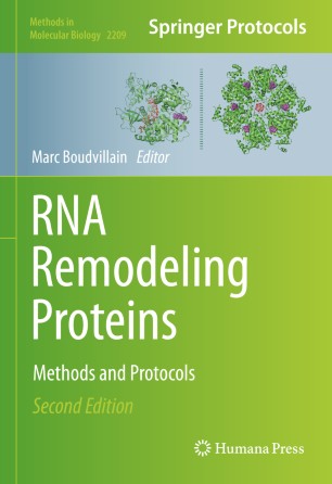 RNA Remodeling Proteins: Methods and Protocols
