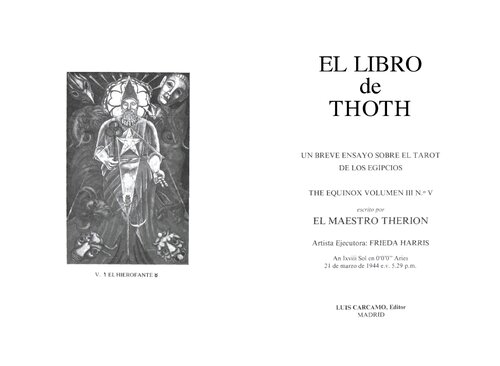 El Libro De Thoth