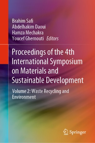 Proceedings of the 4th International Symposium on Materials and Sustainable Development: Volume 2: Waste Recycling and Environment