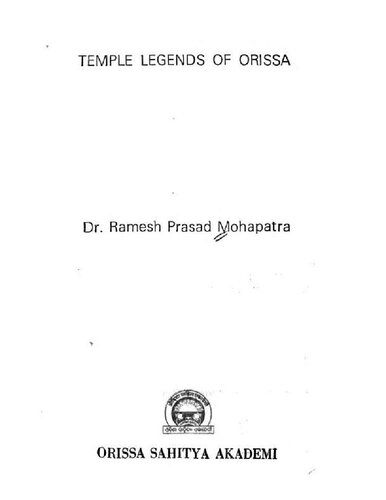 Temple legends of Orissa