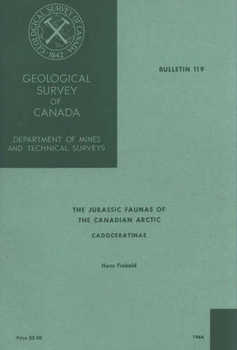 The Jurassic faunas of the Canadian Arctic. Cadoceratinae