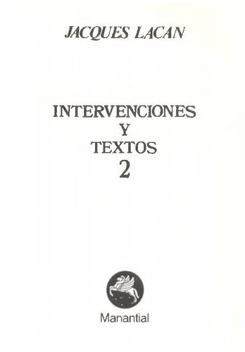 Intervenciones Y Textos 2