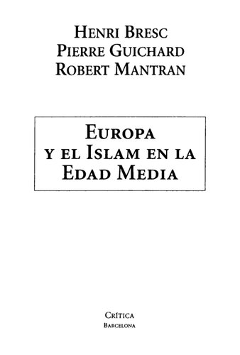 Europa Y El Islam En La Edad Media