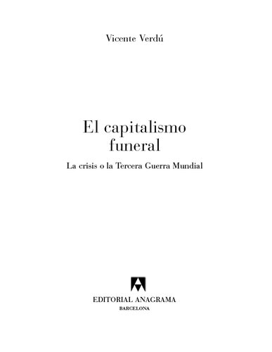 El capitalismo funeral