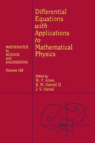 Differential Equations with Applications to Mathematical Physics