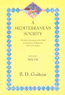 A Mediterranean Society: The Jewish Communities of the Arab World as Portrayed in the Documents of the Cairo Geniza, Vol. IV: Daily Life