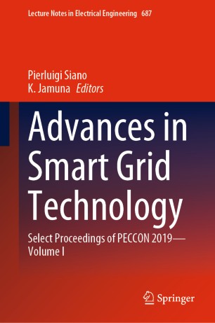 Advances in Smart Grid Technology: Select Proceedings of PECCON 2019—Volume I