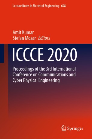 ICCCE 2020: Proceedings of the 3rd International Conference on Communications and Cyber Physical Engineering