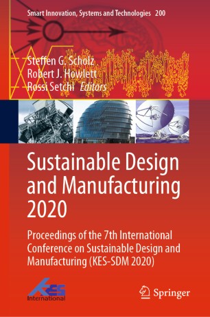 Sustainable Design and Manufacturing 2020: Proceedings of the 7th International Conference on Sustainable Design and Manufacturing (KES-SDM 2020)