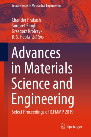 Advances in Materials Science and Engineering: Select Proceedings of ICFMMP 2019
