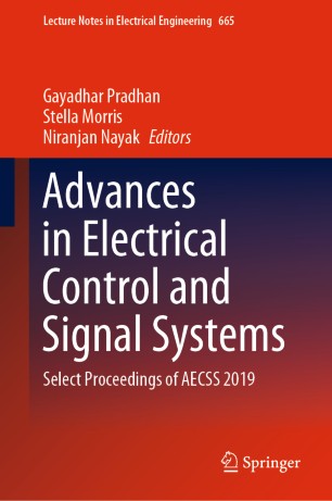 Advances in Electrical Control and Signal Systems: Select Proceedings of AECSS 2019