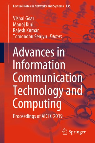 Advances in Information Communication Technology and Computing: Proceedings of AICTC 2019