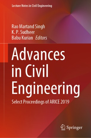 Advances in Civil Engineering: Select Proceedings of ARICE 2019