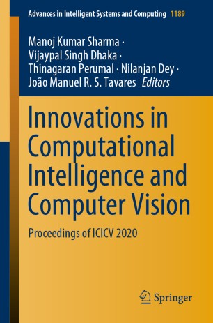 Innovations in Computational Intelligence and Computer Vision: Proceedings of ICICV 2020