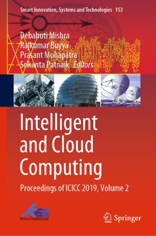 Intelligent and Cloud Computing: Proceedings of ICICC 2019, Volume 2