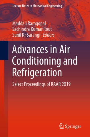 Advances in Air Conditioning and Refrigeration: Select Proceedings of RAAR 2019