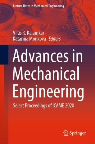 Advances in Mechanical Engineering: Select Proceedings of ICAME 2020