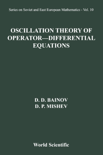 Oscillation theory of operator-differential equations