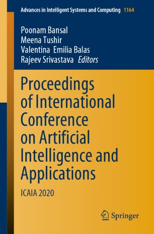 Proceedings of International Conference on Artificial Intelligence and Applications: ICAIA 2020